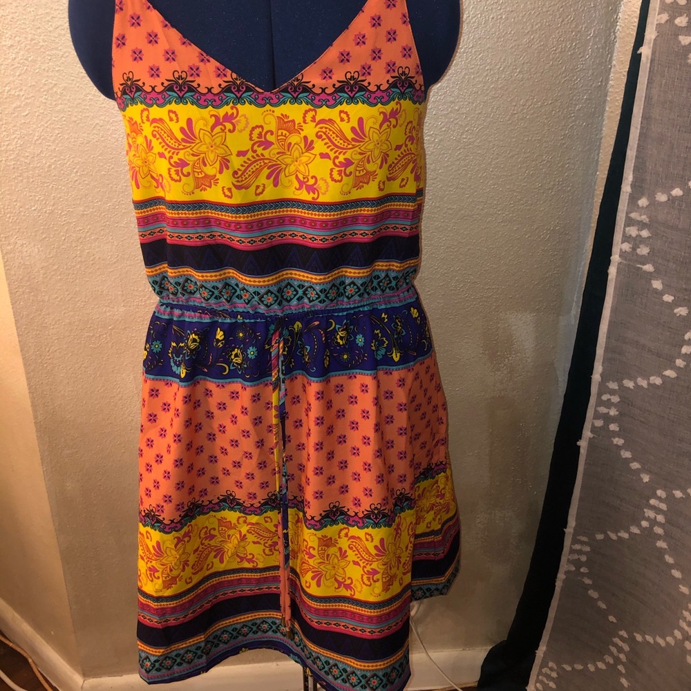 Colorful summer dress